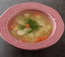 Лапша куриная