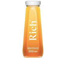 Сок Rich со вкусом яблока, 200 мл