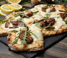 С курицей и грибами