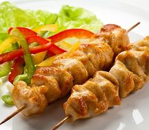 Шашлык из курицы
