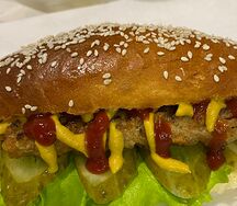 Бургер с котлетой куриной