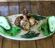 Шашлык из куриной голени