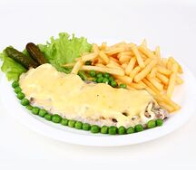 Мясо По-нашему с фри