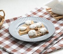 Блинчики с бананом и сливочным сыром