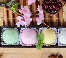 Моти Клубника-пломбир