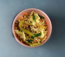 Гохан с овощами