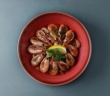 Креветки жареные