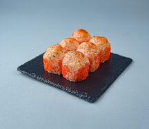 Запеченные с лососем