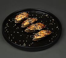 Мидии запеченные