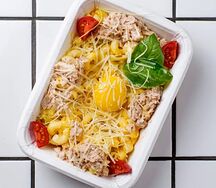 Половинка Mac & Cheese Тунец