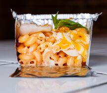 Запеченный Mac & Cheese креветка