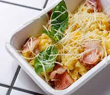 Половинка Mac & Cheese Бекон