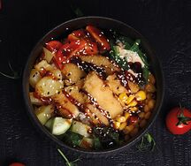 Поке с курицей