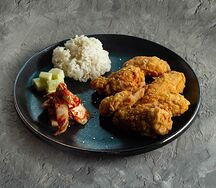 Крылья и рис