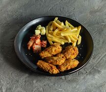 Крылья и фри