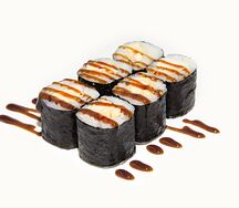 Ролл с курицей и соусом терияки