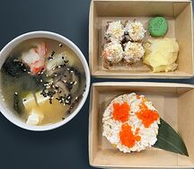 Ланч с камчатским крабом