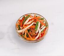 С курицей и стручковой фасолью