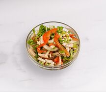 С курицей и болгарским перцем