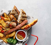 Колбаски гриль