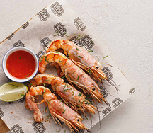 Тигровые креветки в соусе Сладкий Чили