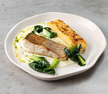 Судак с картофелем Дофинуа