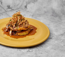 Драники картофельные с грибами