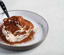 Тирамису классическое с цитрусовой цедрой