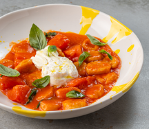 Карофельные Ньокки с бурратой