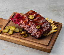 Пряные свиные ребра