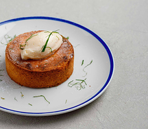 Черничный пирог