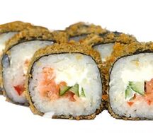 Сяке темпура