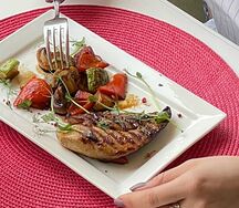 Цыпленок с овощами-гриль