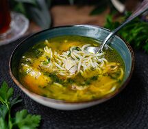 Лапша куриная