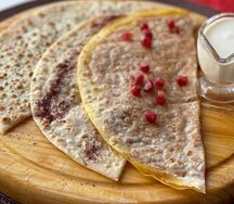 Кутабы с зеленью