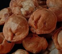 Пельмени жареные