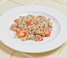 Киноа с овощами