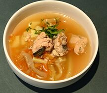 Рыбный суп с горбушей