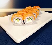 Сливочный с лососем