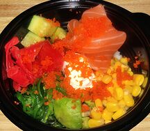 Поке с лососем