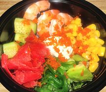 Поке с креветкой