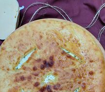 Пирог с картофелем и зеленью