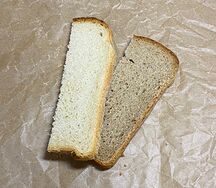 Пшеничный и ржаной хлеб