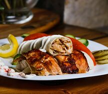 Блин-шаурма с говядиной