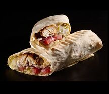 Шашлык из курицы в лаваше