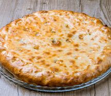 Курица с грибами и картофелем