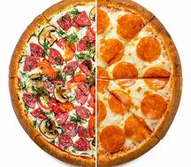 1/2 Ассорти и 1/2Пепперони