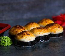 Запеченный с окунем