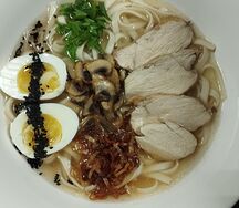 Рамен с курицей