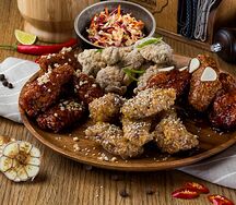 Сет №7 4 вкуса Крылья